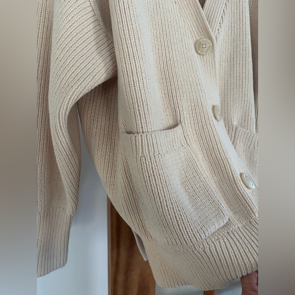 Abercrombie & Fitch button-front cardigan. Knit size Small - Picture 4 of 7